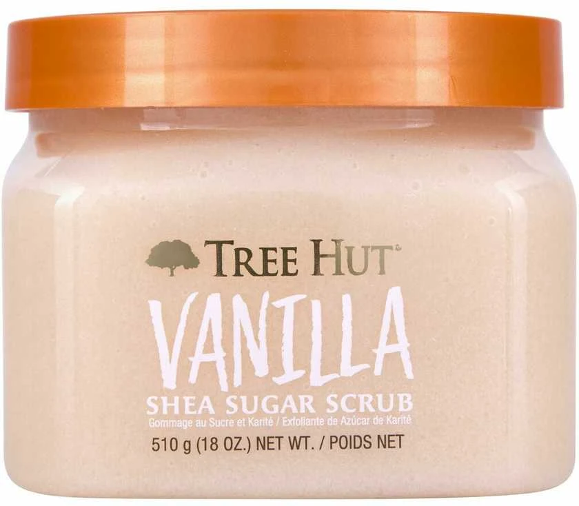 Tree Hut Shea Sugar Vanilla Body Scrub kūno šveitiklis, 510 g