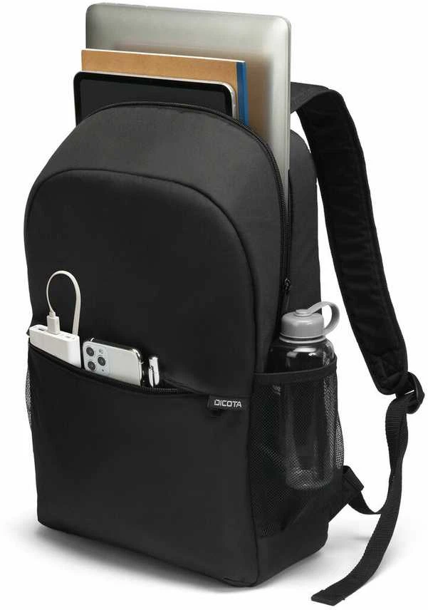 DICOTA D32085-RPET Minkšto nešiojamojo kompiuterio kuprinė ONE 13-16' poliesteris, PET Juodas