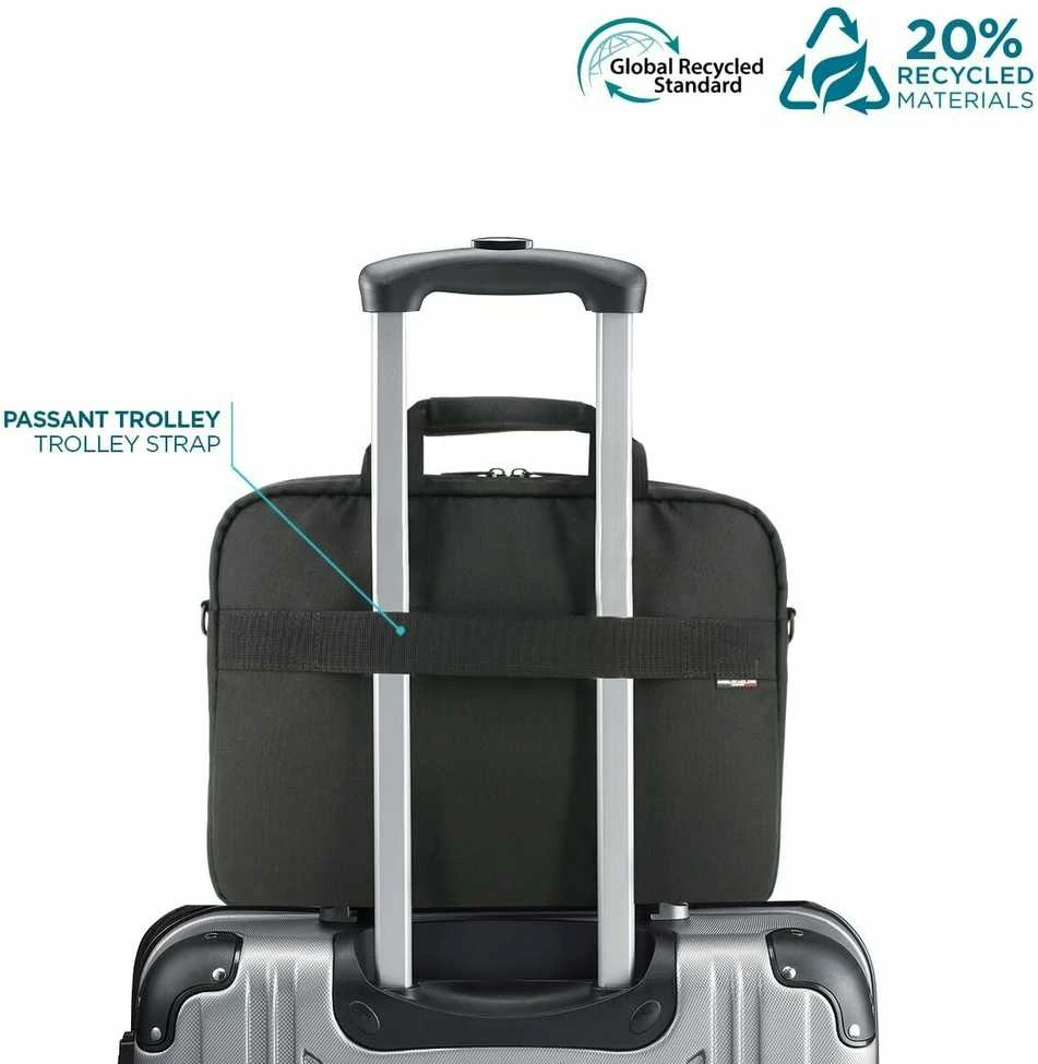Mobilis „The One“ 35,6 cm (14 colių) portfelis, juodas