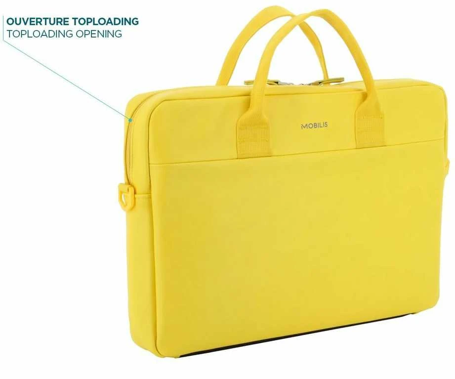 Mobilis Origine 2 portfelis 11-14'' geltonas