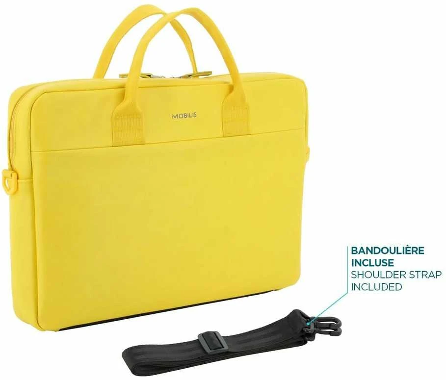 Mobilis Origine 2 portfelis 11-14'' geltonas