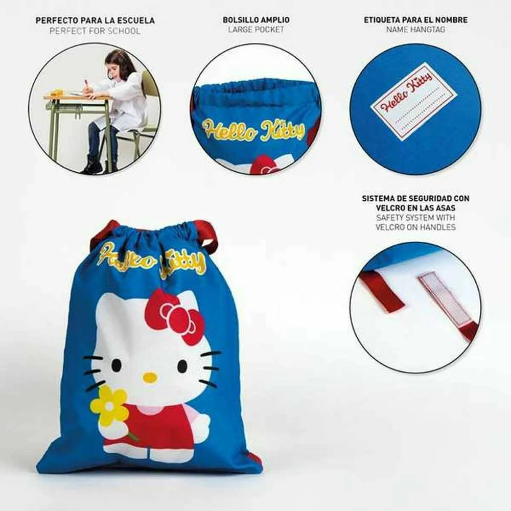 CERDÁ Hello Kitty gym bag 33cm