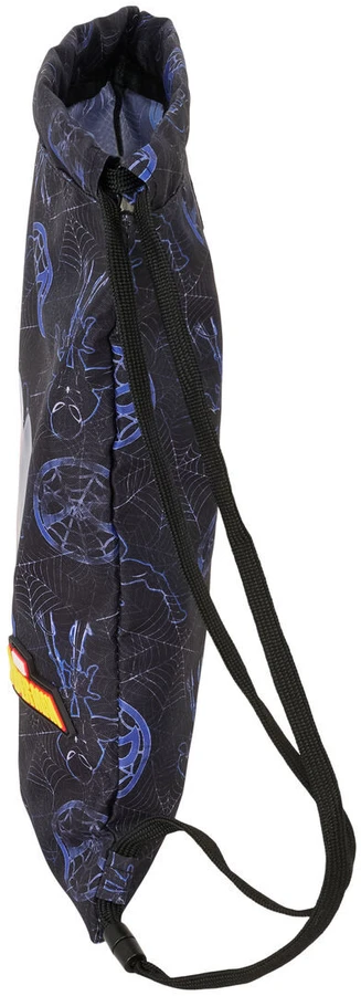 Kuprinė su virvutėmis Spider-Man Attack Juoda 26 x 34 x 1 cm