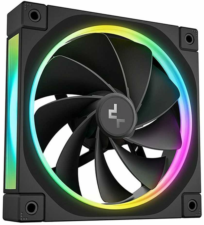 DeepCool FL12R-3 IN 1 Kompiuterio dėklas Fan 12 cm Juodas 3 pc(s)