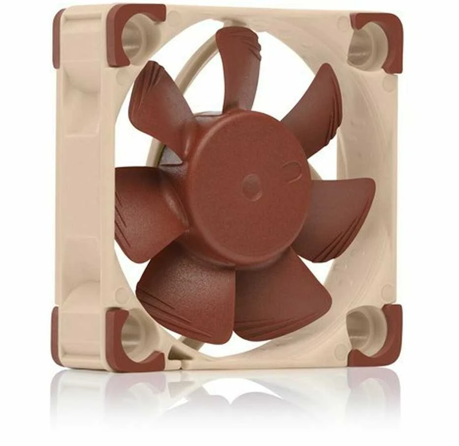 Noctua NF A4x10 PWM Kompiuterio dėklas Fan 4 cm rusvai gelsvas, Raudona
