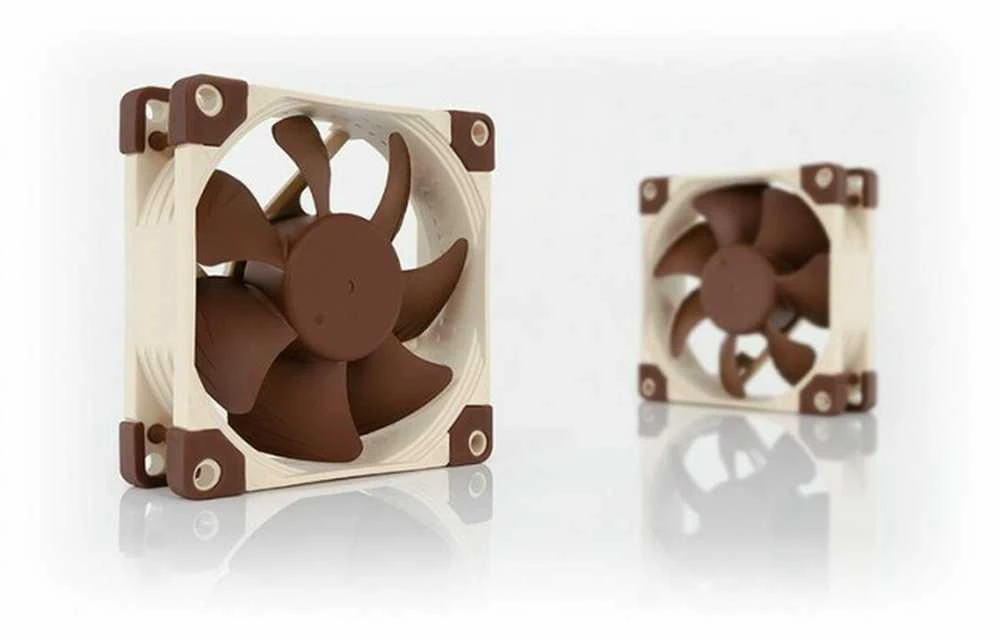 Noctua NF-A8 ULN computer cooling system Kompiuterio dėklas Fan 8 cm rusvai gelsvas, Brown