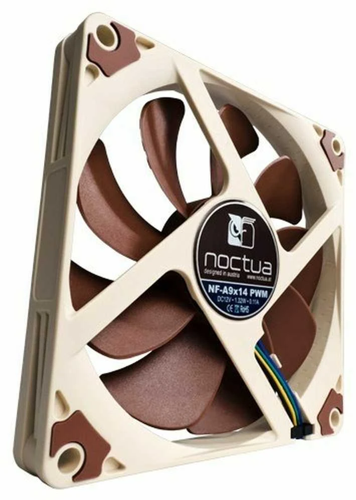 Korpuso Ventiliatorius - Noctua NF-A9X14 PWM 9.2 cm Rudas