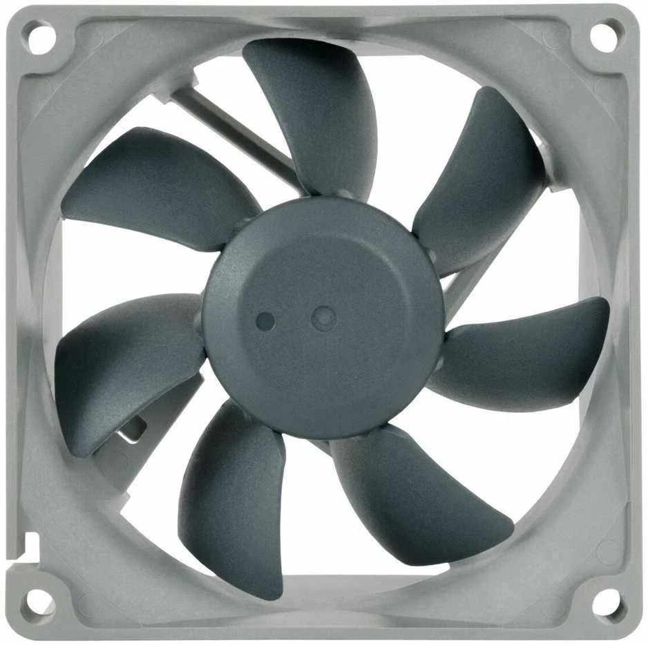 Noctua NF-R8 redux 1200 Kompiuterio dėklas Fan 8 cm Juodas, Pilkas