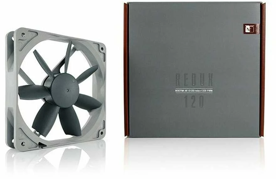 Noctua NF-S12B Redux 1200 PWM Kompiuterio dėklas Cooler 12 cm