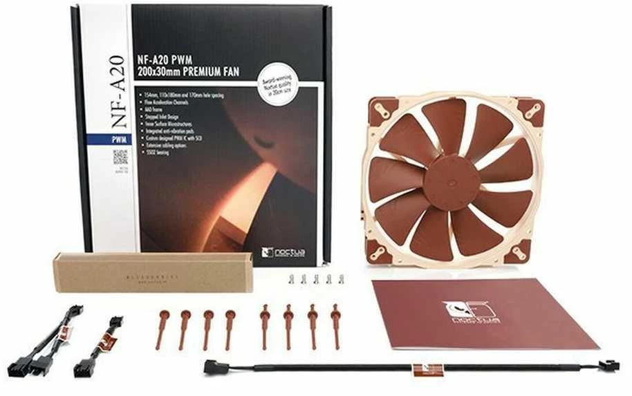 Korpuso Ventiliatorius - Noctua NF-A20 PWM 20 Cm
