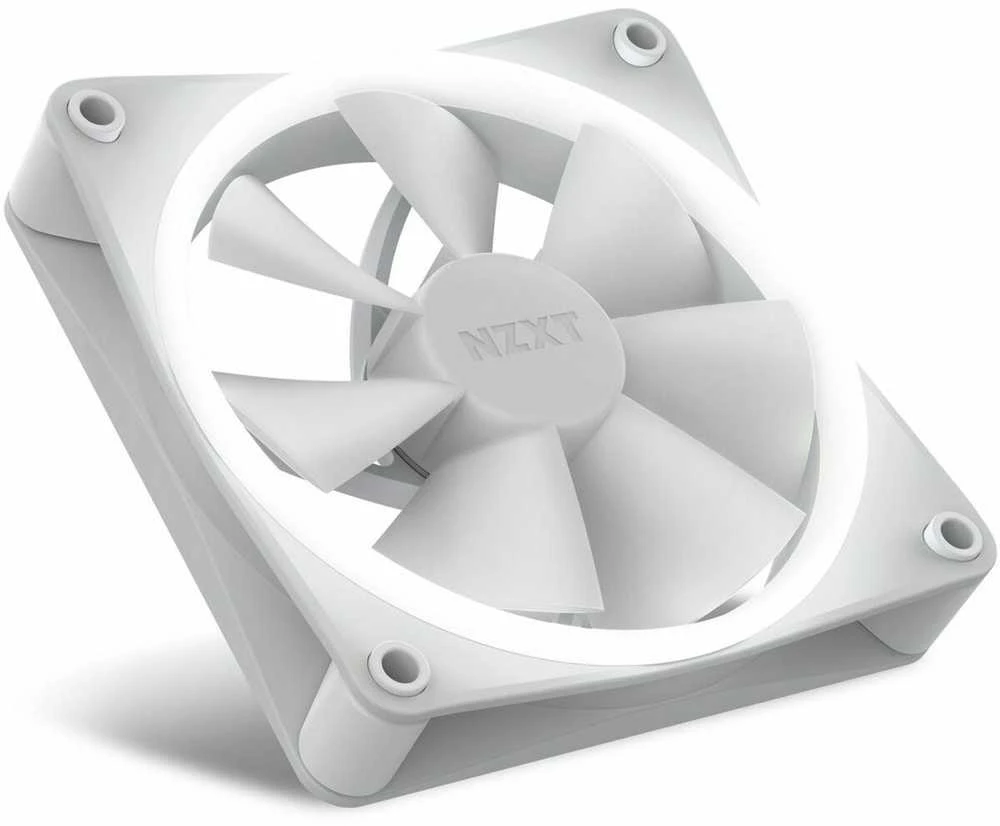 Korpuso Ventiliatorius - NZXT F120 RGB 12 cm, Balta