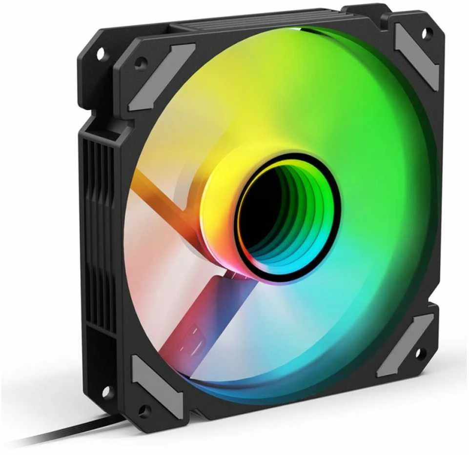 Sharkoon SHARK RGB ventiliatorius su veidrodiniu centru