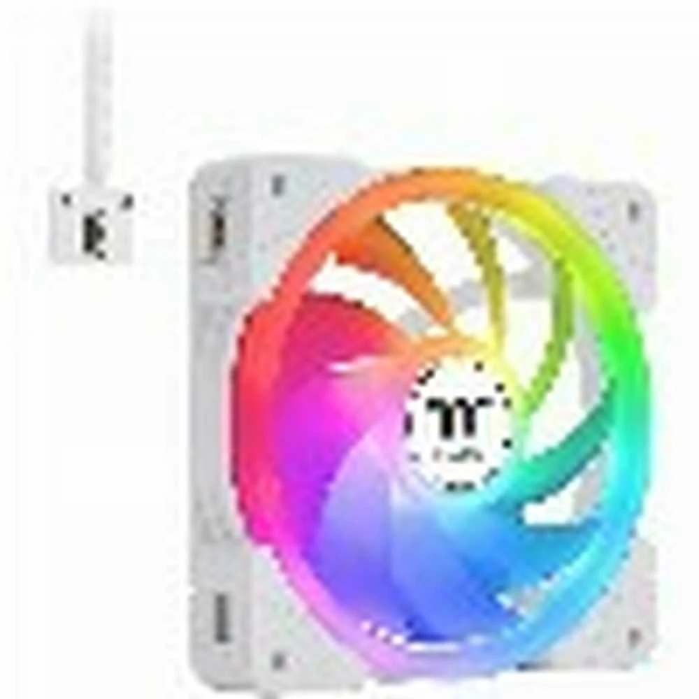 Wentylator Thermaltake SWAFAN EX12 ARGB Baltas 3-pack (CL-F169-PL12SW-A)