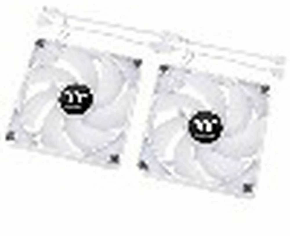 120 mm Thermaltake CT120 ARGB Sync PC aušinimo ventiliatorius baltas 500-2000 aps./min - 2 pak.