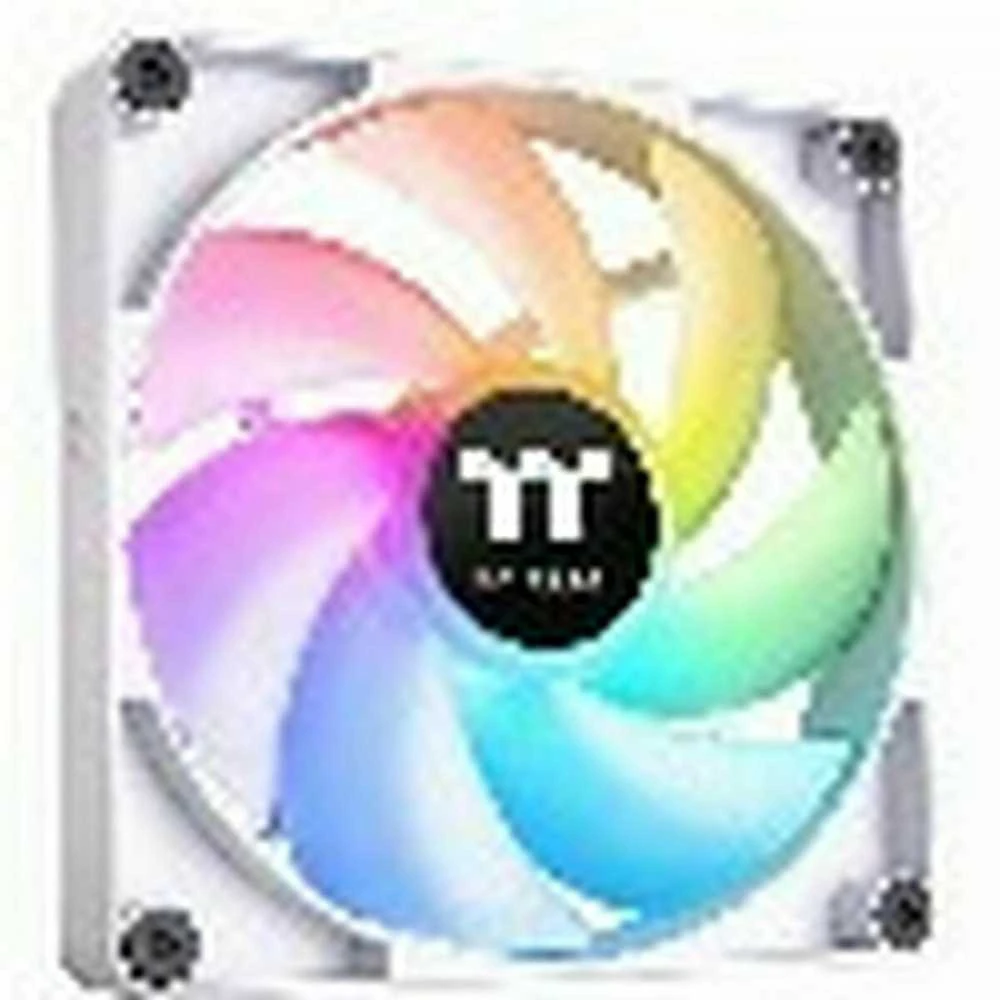 120 mm Thermaltake CT120 ARGB Sync PC aušinimo ventiliatorius baltas 500-2000 aps./min - 2 pak.