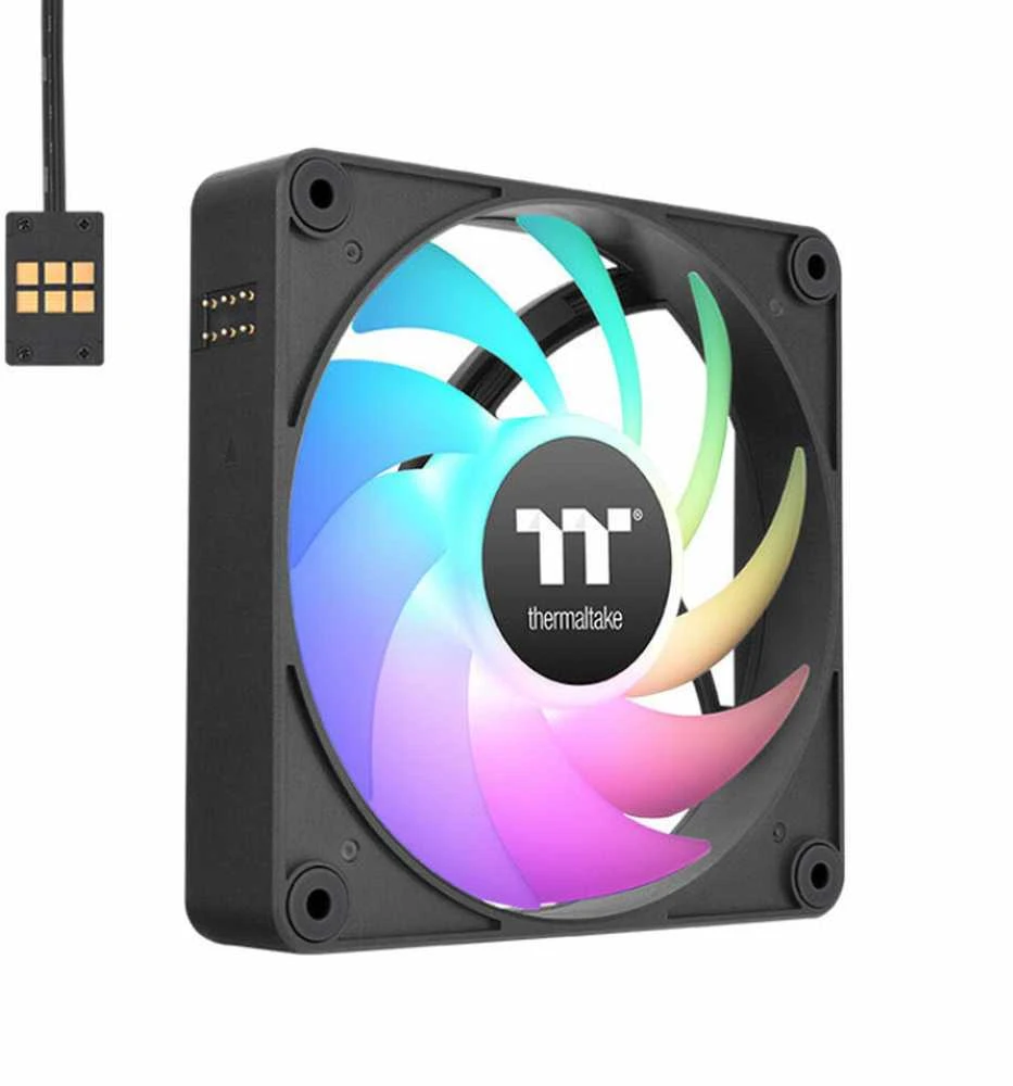 Wentylator Thermaltake CT140 EX ARGB Sync 3-pack juoda (CL-F182-PL14SW-A)