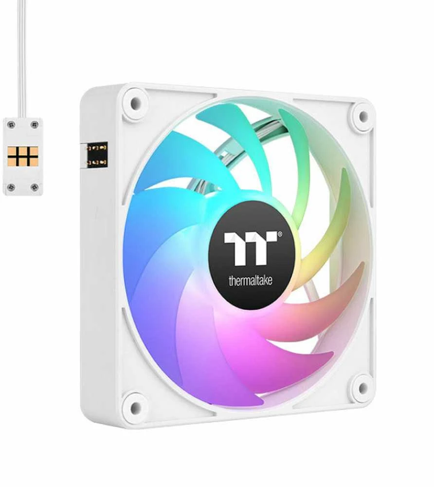 Thermaltake CT140 EX ARGB Sync 3-pack ventiliatorius balta (CL-F191-PL14SW-A)