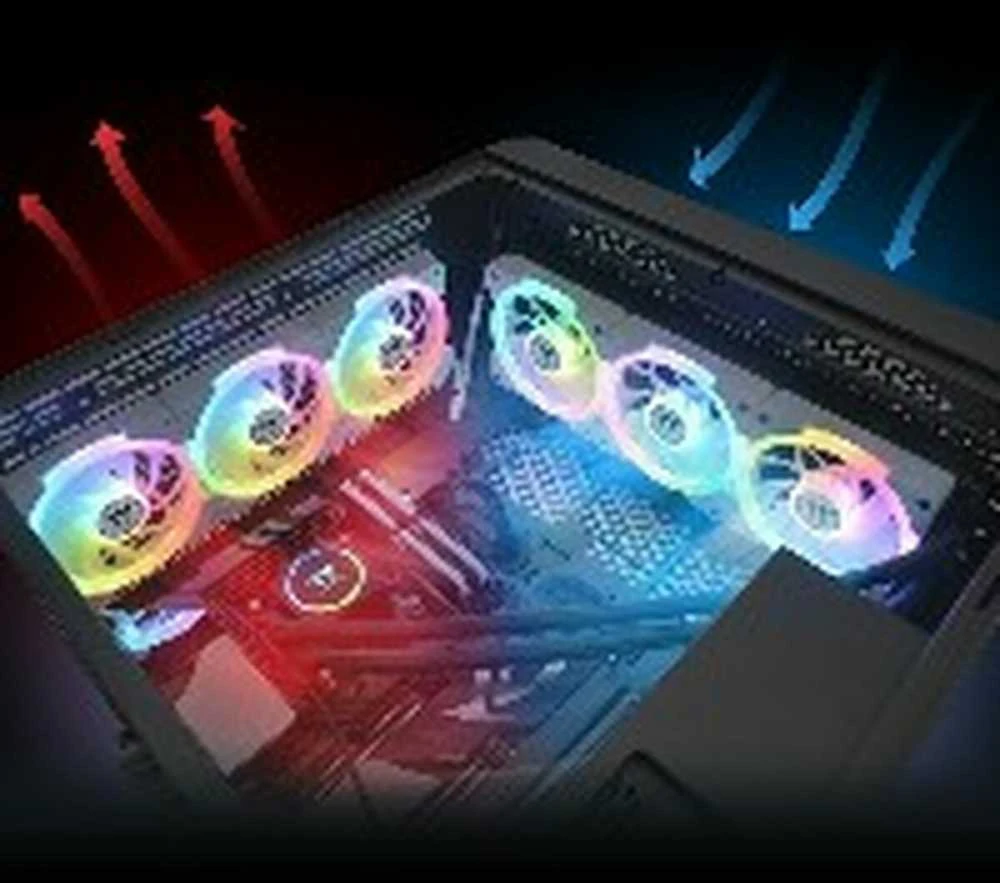 Wentylator Thermaltake SWAFAN EX12 ARGB Baltas 3-pack (CL-F169-PL12SW-A)