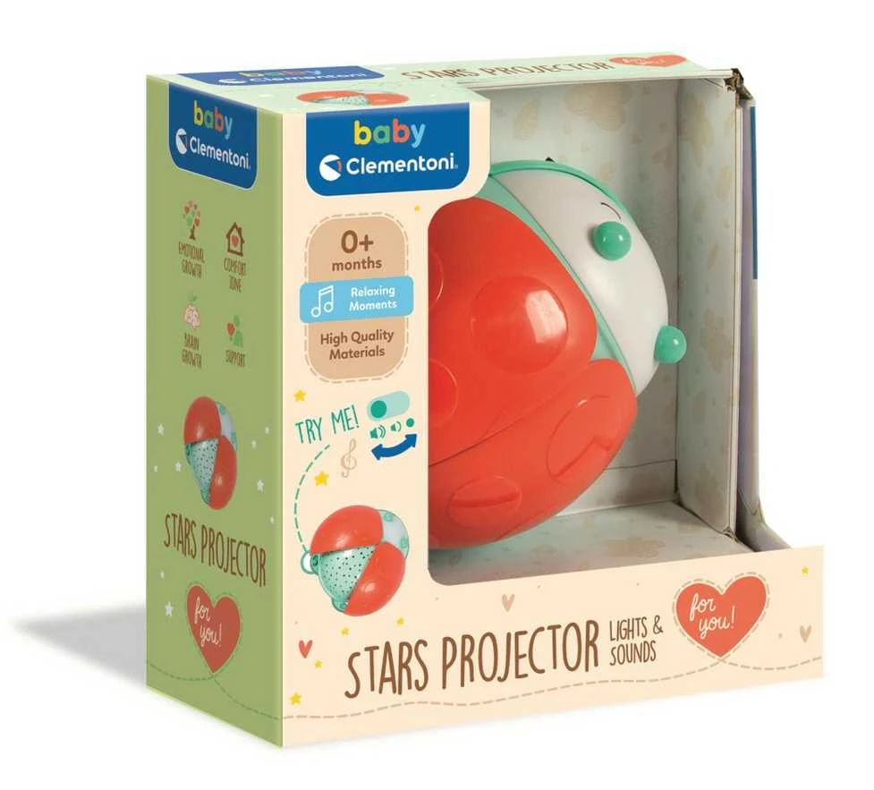 Clementoni Baby žaislas - projektorius "Lady Bug"