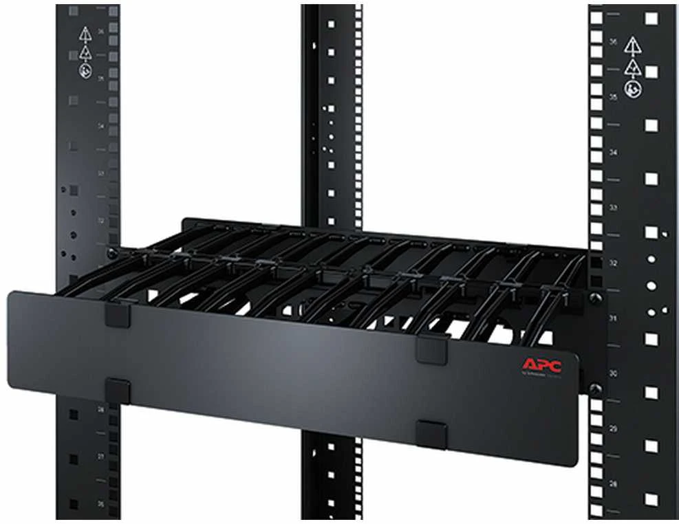 „Apc 1U Horizontal Cable Manager“, 6 colių gylis, vienpusis