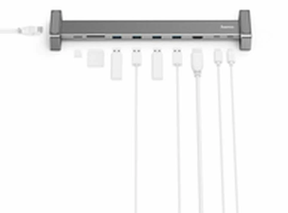 Doko stotelė Docking Station Hama 9-in-1 USB-C