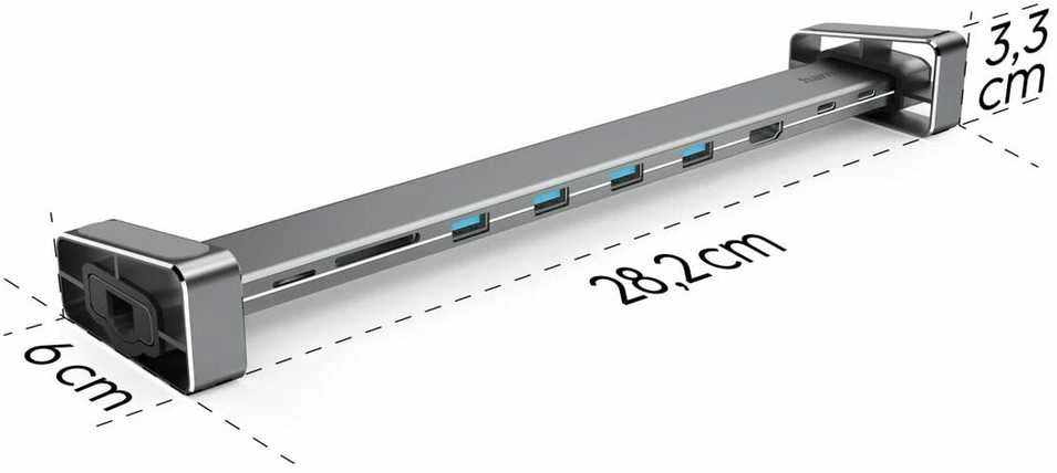 Doko stotelė Docking Station Hama 9-in-1 USB-C