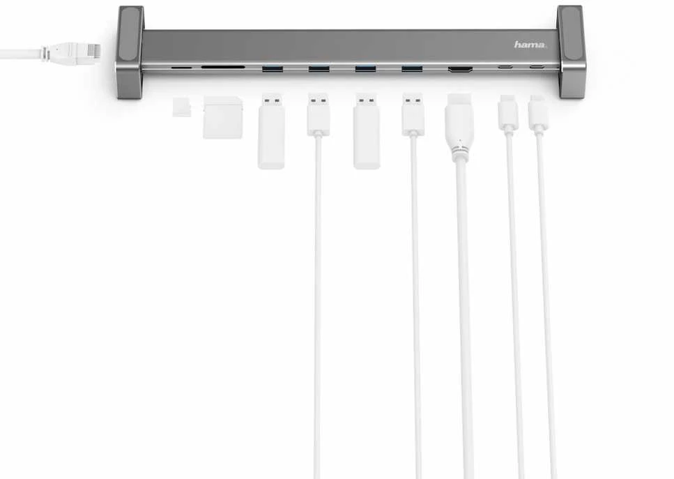 Doko stotelė Docking Station Hama 9-in-1 USB-C