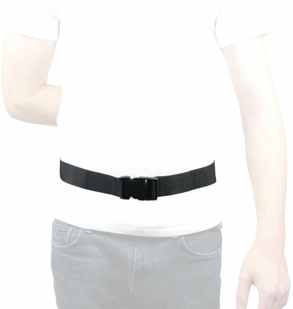 Mobilis minkštas diržas - 40 mm - plastikinė sagtis / užsegimas - 70–135 cm