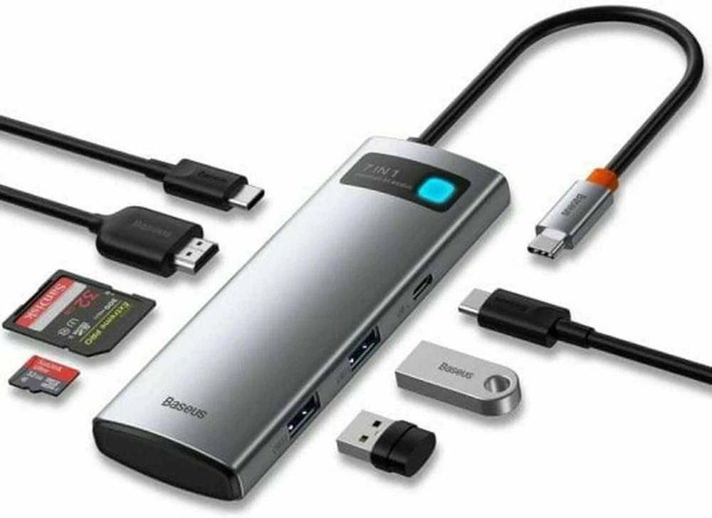 Įvesties / išvesties USB-C DAUGIFUNKCINIS kabelis/ WKWG020113 BASEUS
