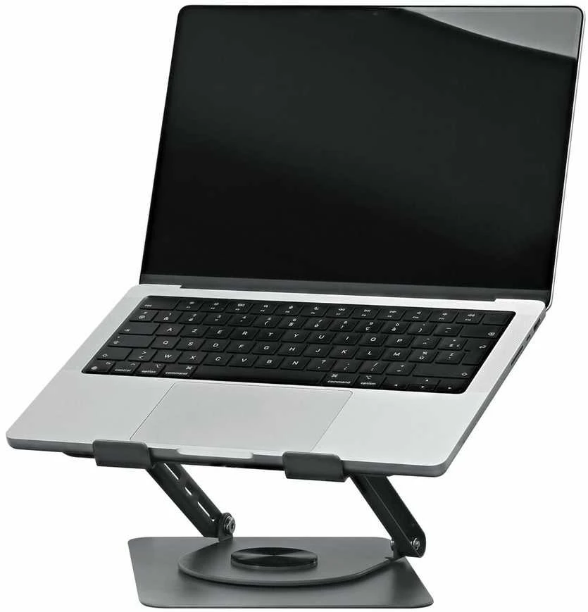 TnB Metalinis stovas Nešiojamam kompiuteriui Planšetei Iki 15 Cali 15'' Reguliavimas Sukimas 360° / Nbstand360