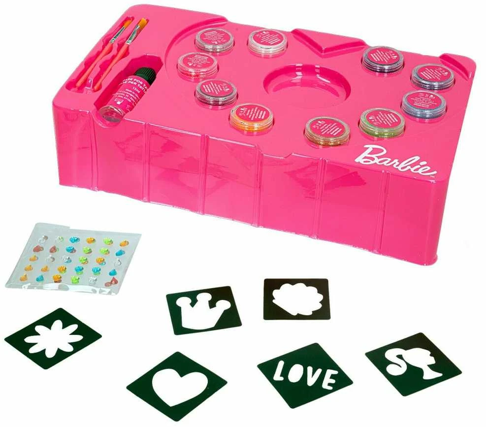 Lisciani Vaikiški blizgantys tatuiruotės Barbie rinkinyje