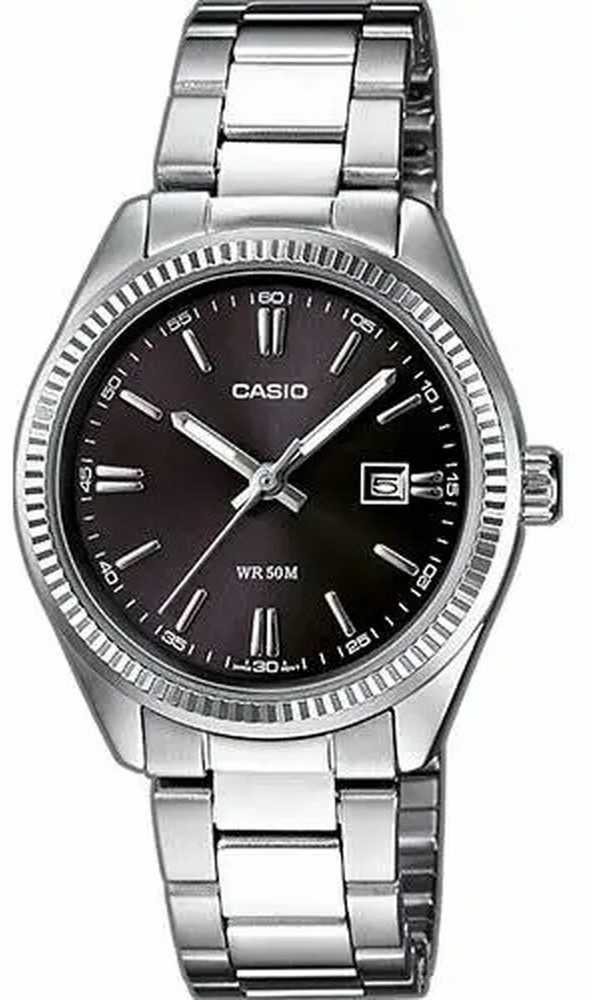 Casio Collection Vintage CASIO LTP-1302D 1A1 MOTERINIS LAIKRODIS (zd521d) + DĖŽUTĖ