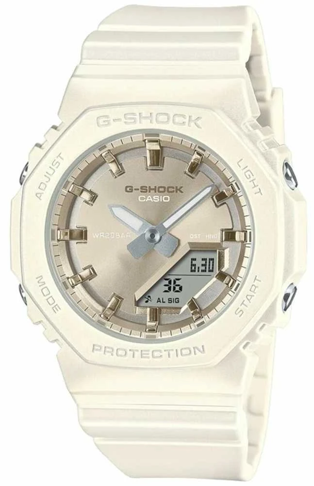Casio G-Shock analoginis-skaitmeninis moteriškas laikrodis GMA-P2100ST-7AER