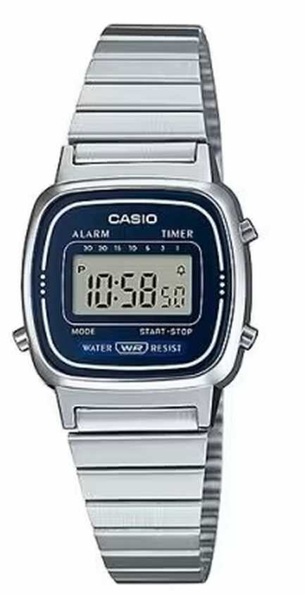 Laikrodis Casio Collection Vintage CASIO VINTAGE ICONIC MINI STEEL - Mėlynas LA-670WA-2DF