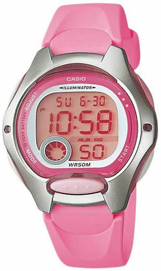 Casio LW-200-4BVEF rankinis laikrodis Elektroninis Lizdinė Sidabras