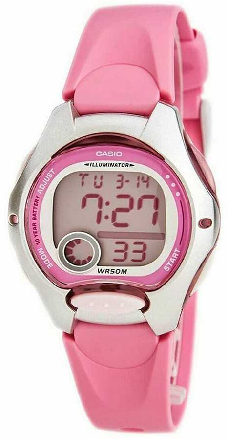 Casio LW-200-4BVEF rankinis laikrodis Elektroninis Lizdinė Sidabras
