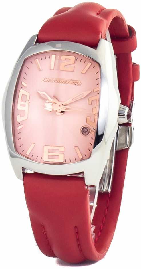 Laikrodis CHRONOTECH CT7588L-04. Kwarcowy, Kolor raudona. Kobieta.