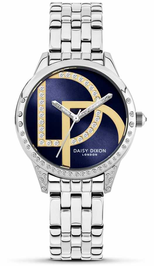 Laikrodis DAISY DIXON DD105SM. Kwarcowy, Kolor mėlyna. Kobieta.