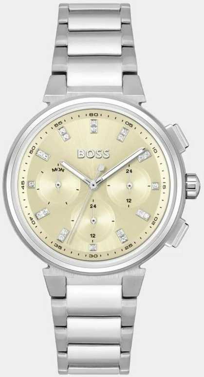 Hugo Boss Laikrodis BOSS 1502676. Kwarcowy, Kolor auksinė. Kobieta.