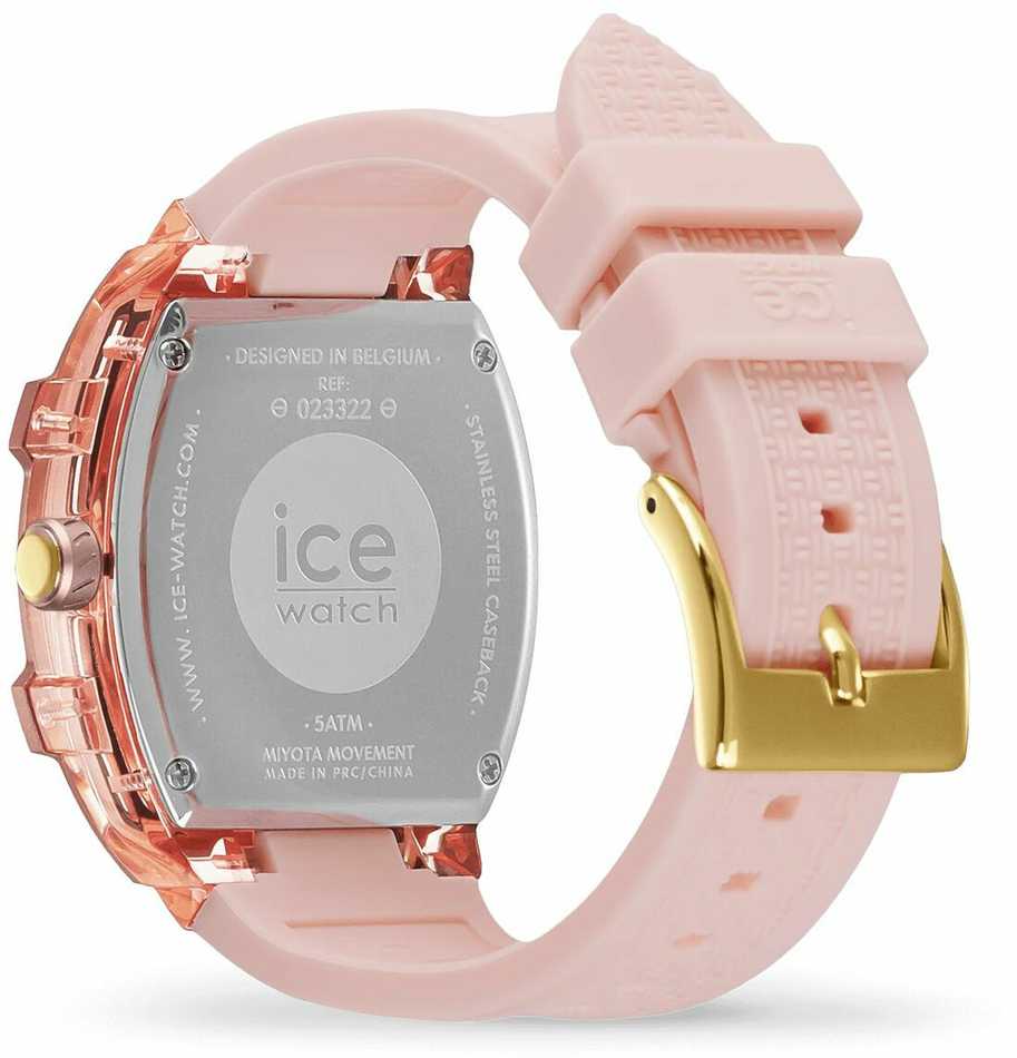 Laikrodis ICE 23322. Kwarcowy, Kolor rožinė. Kobieta.