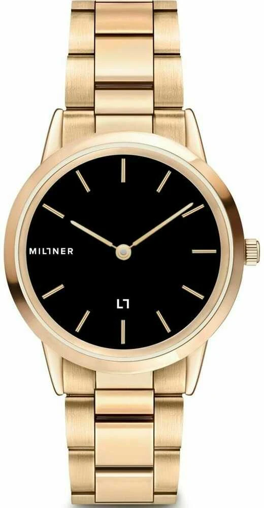 Laikrodis Millner Chelsea · Rose Juodas