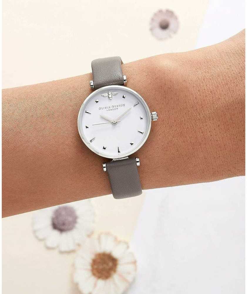 Laikrodis OLIVIA BURTON OB16AM144. Kwarcowy, Kolor balta. Kobieta.