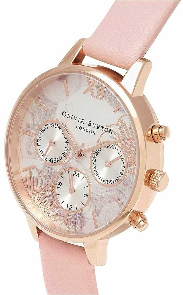 Laikrodis OLIVIA BURTON OB16CGS07. Kwarcowy, Kolor rožinė. Kobieta.