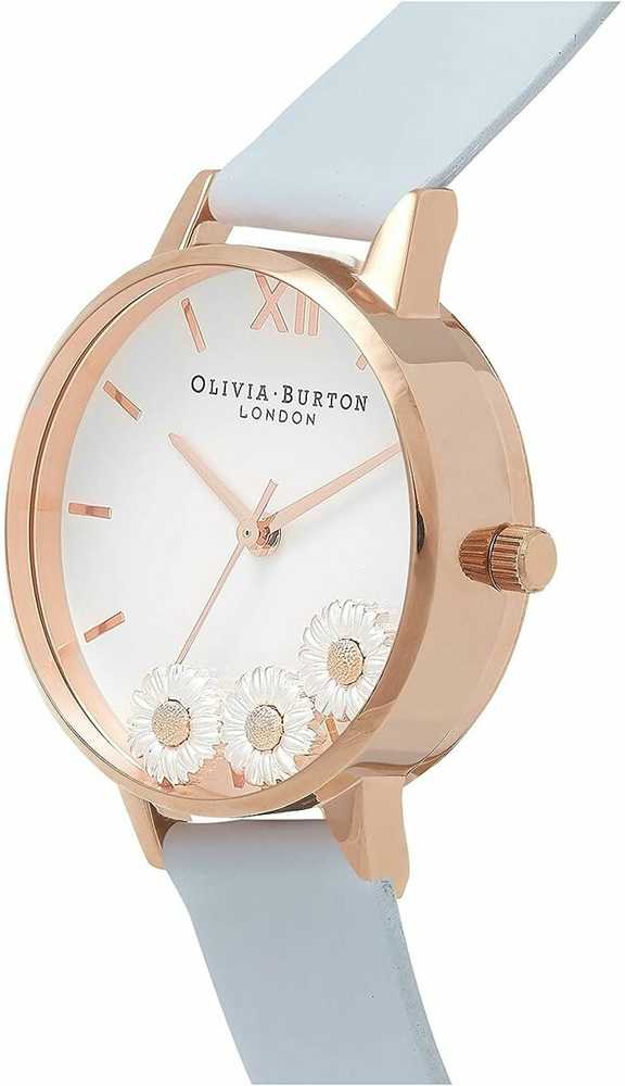 Laikrodis OLIVIA BURTON OB16CH04. Kwarcowy, Kolor balta. Kobieta.