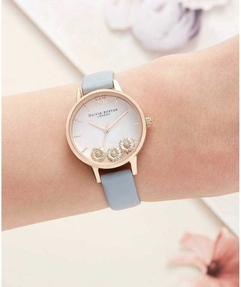 Laikrodis OLIVIA BURTON OB16CH04. Kwarcowy, Kolor balta. Kobieta.