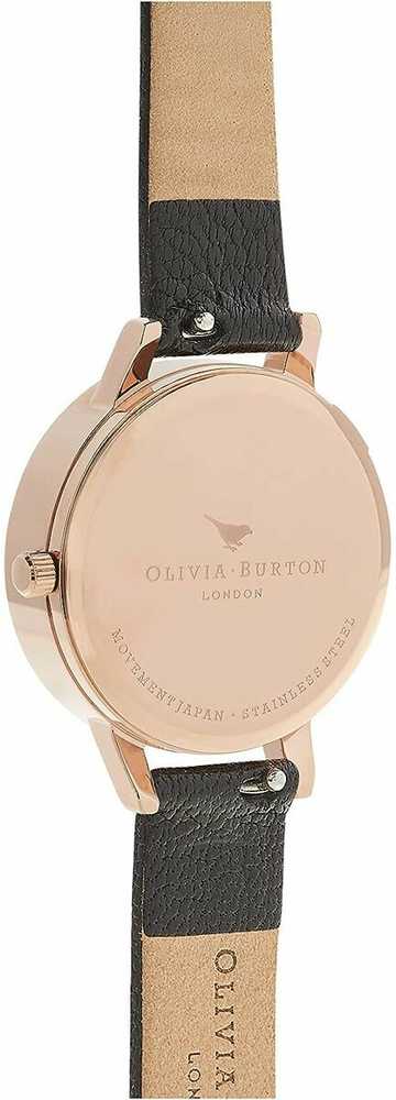 Laikrodis OLIVIA BURTON OB16CH05. Kvarcinis, Juoda spalva. Moteriškas.