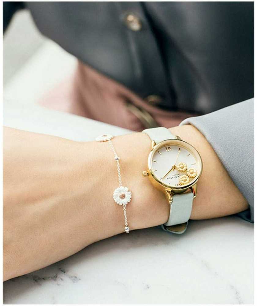 Laikrodis OLIVIA BURTON OB16CH17. Kwarcowy, Kolor balta. Kobieta.