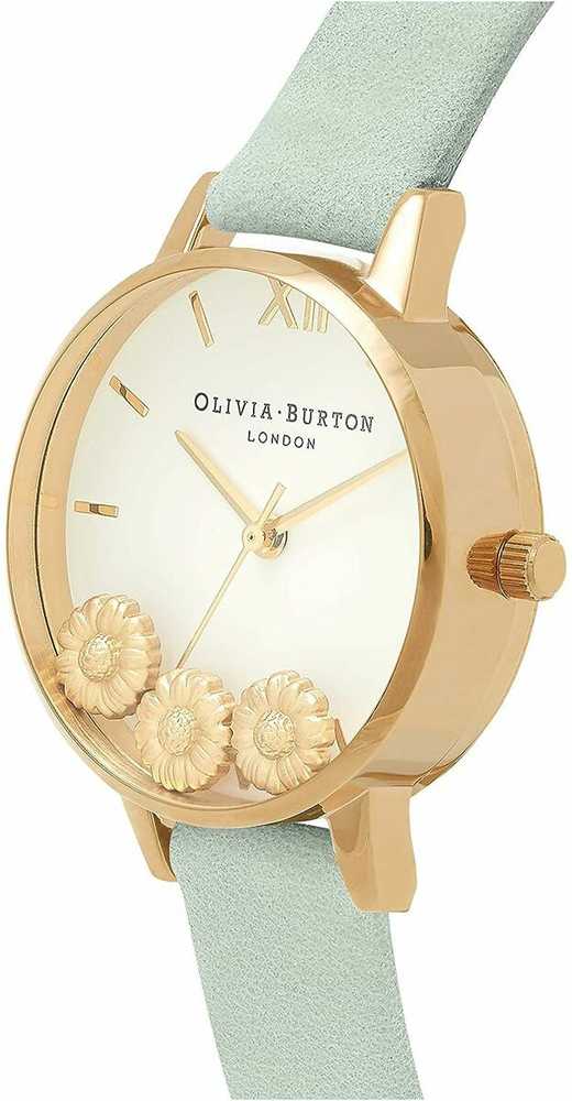 Laikrodis OLIVIA BURTON OB16CH17. Kwarcowy, Kolor balta. Kobieta.