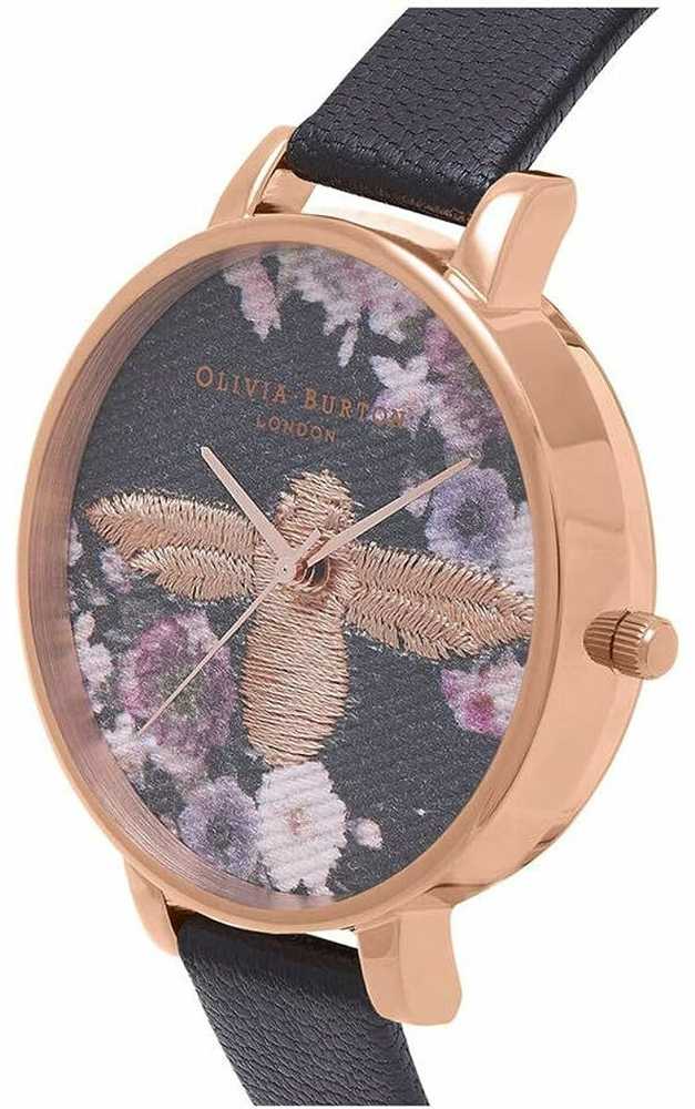 Laikrodis OLIVIA BURTON OB16EM02. Kwarcowy, Kolor juoda. Kobieta.