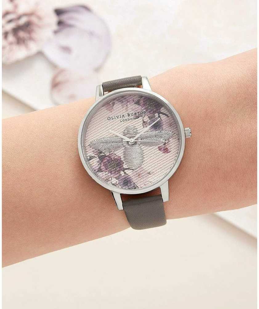 Laikrodis OLIVIA BURTON OB16EM05. Kwarcowy, Kolor rožinė. Kobieta.